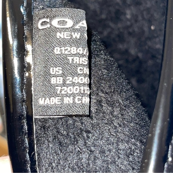 Coach Tristee Rain Boots Size 8 - Picture 7 of 8